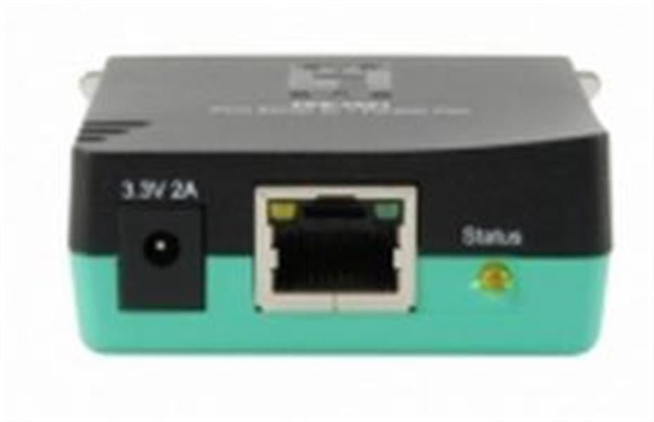 LevelOne FPS-1031 print server Ethernet LAN Zwart, Groen