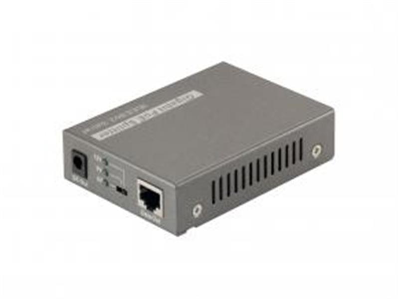 LevelOne POS-3000 network splitter Zwart Power over Ethernet (PoE)