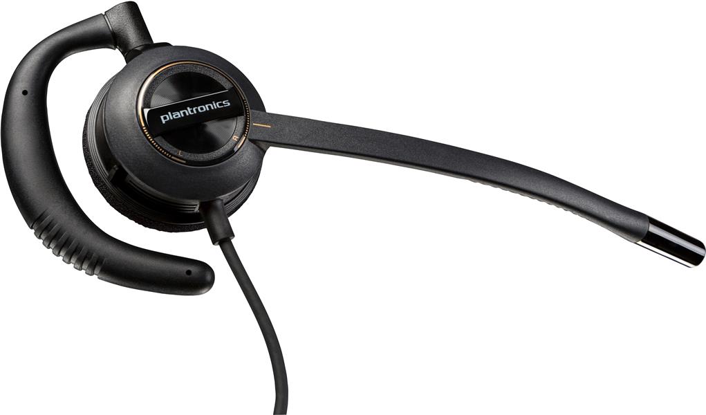 HP Poly EncorePro 530 Headset Bedraad oorhaak Oproepen/muziek Zwart
