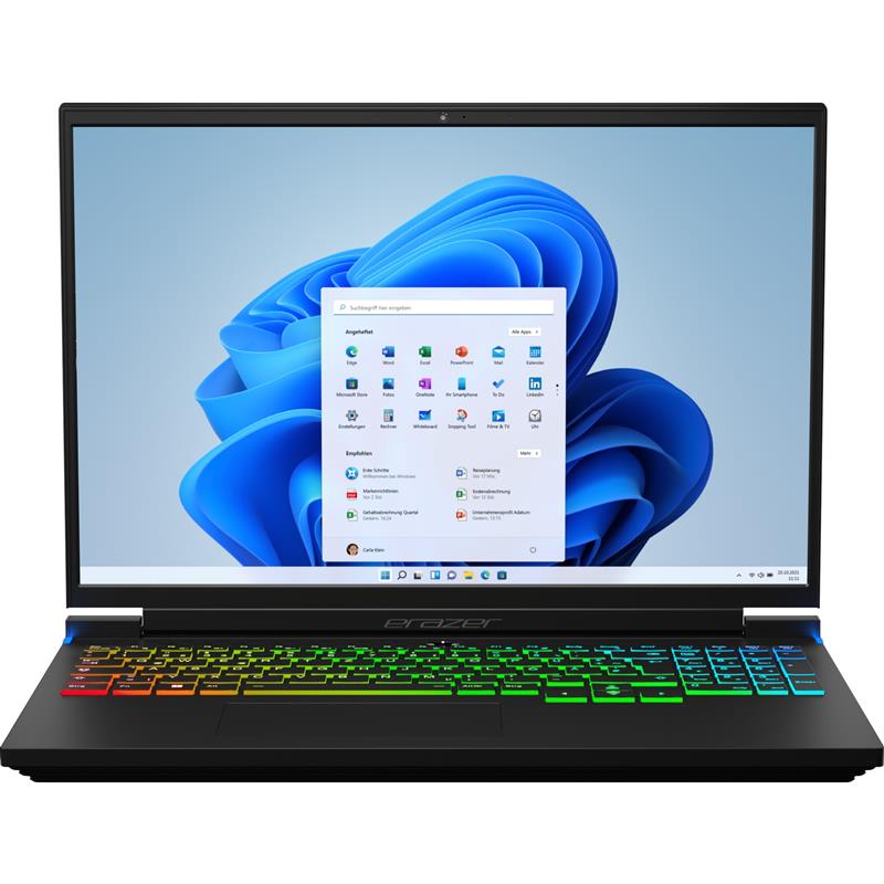 ERAZER Medion Major X10 - Gaming laptop - QHD+ scherm - Intel Core i7 - Intel Arc A730M - 16 inch