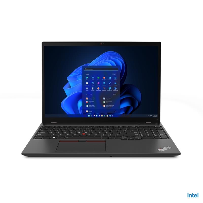 Lenovo ThinkPad T16 i5-1235U Notebook 40,6 cm (16"") WUXGA Intel® Core™ i5 16 GB DDR4-SDRAM 512 GB SSD Wi-Fi 6E (802.11ax) Windows 11 Pro Zwart