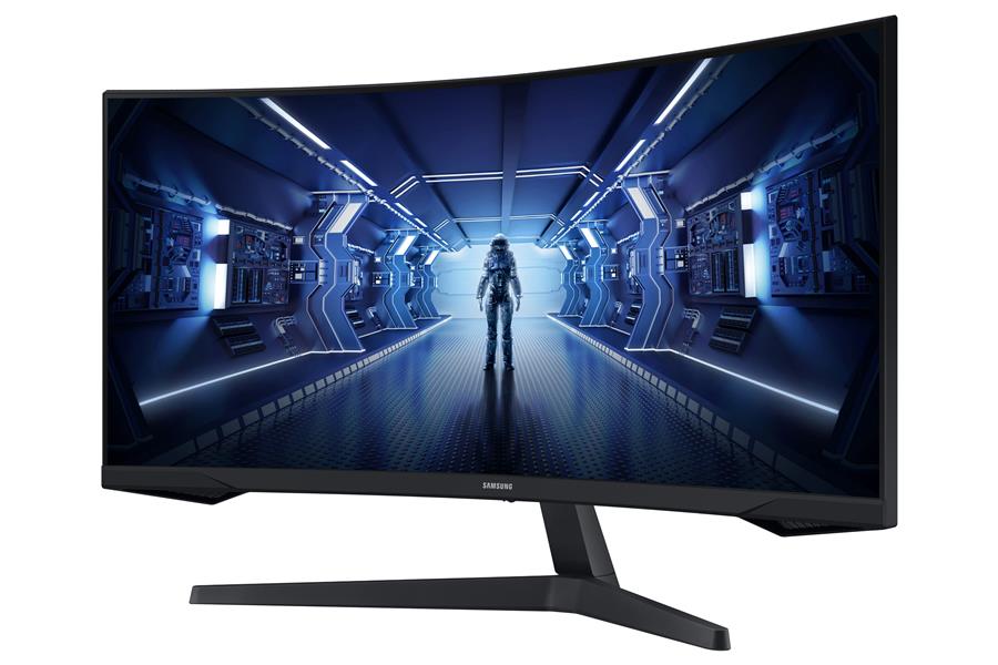 Samsung Odyssey C34G55TWWP 86,4 cm (34"") 3440 x 1440 Pixels UltraWide Dual Quad HD LED Zwart