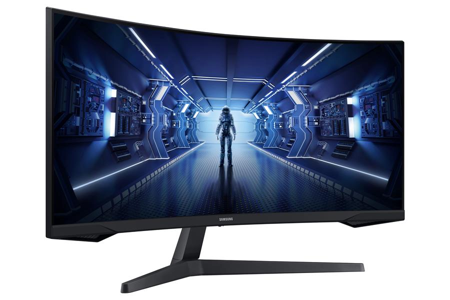 Samsung Odyssey C34G55TWWP 86,4 cm (34"") 3440 x 1440 Pixels UltraWide Dual Quad HD LED Zwart