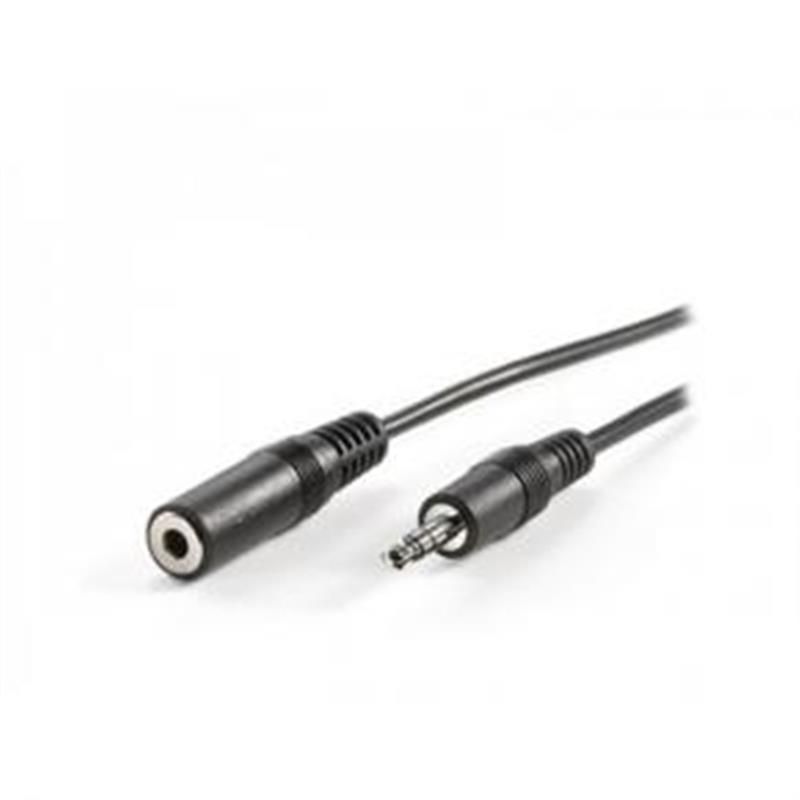 ADJ 3 5mm Audio Extension Cable M F 3m Black