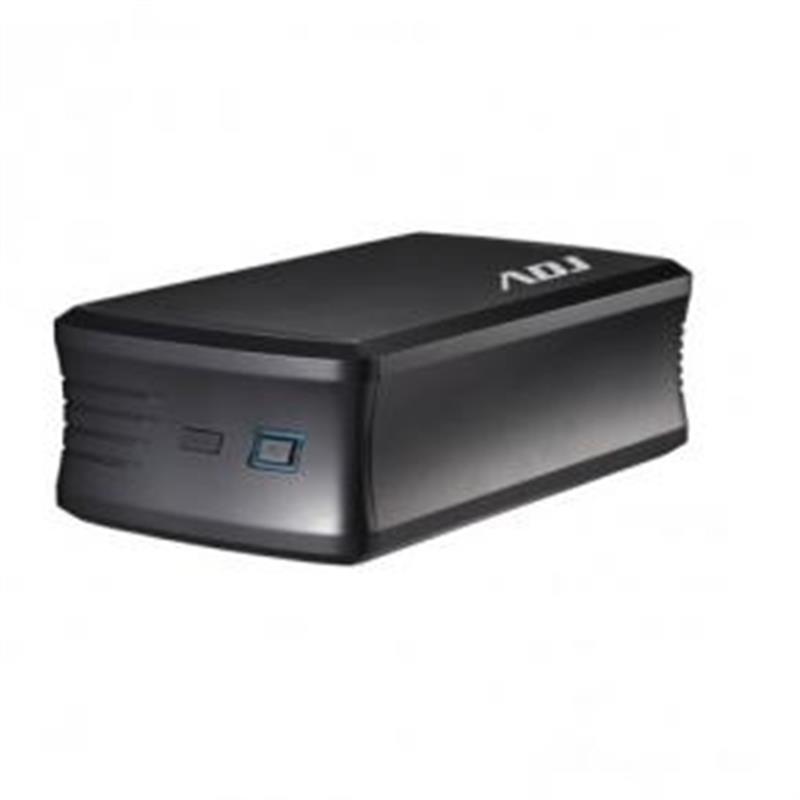*ADJ AHT03 External HDD casing 2x 3 5 USB3 0 SATA RAID Black