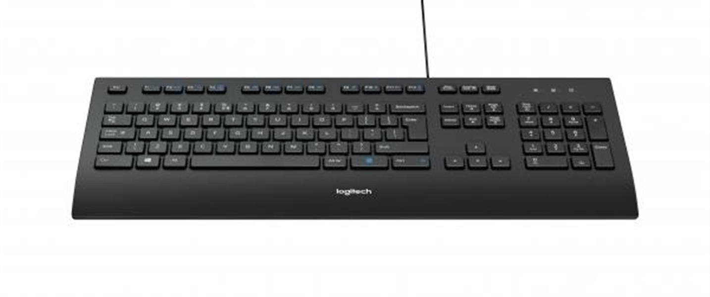 Logitech K280e toetsenbord USB QWERTY US International Zwart