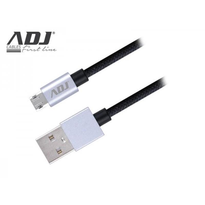 ADJ Reversible USB 2 0 Micro USB Cable AI219 1 5m Nylon