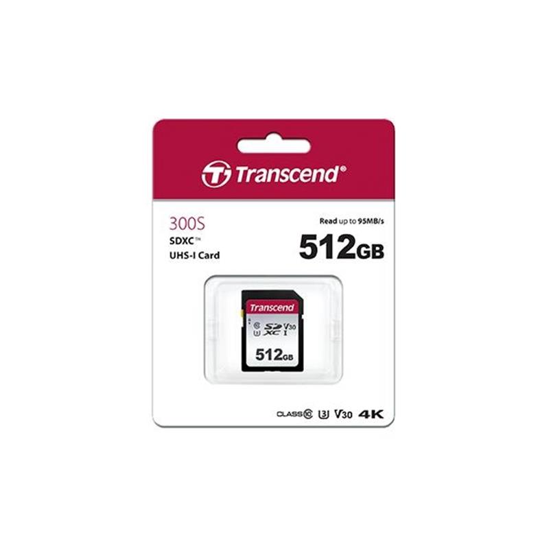 TRANSCEND 64GB UHS-I U3 SD Card TLC