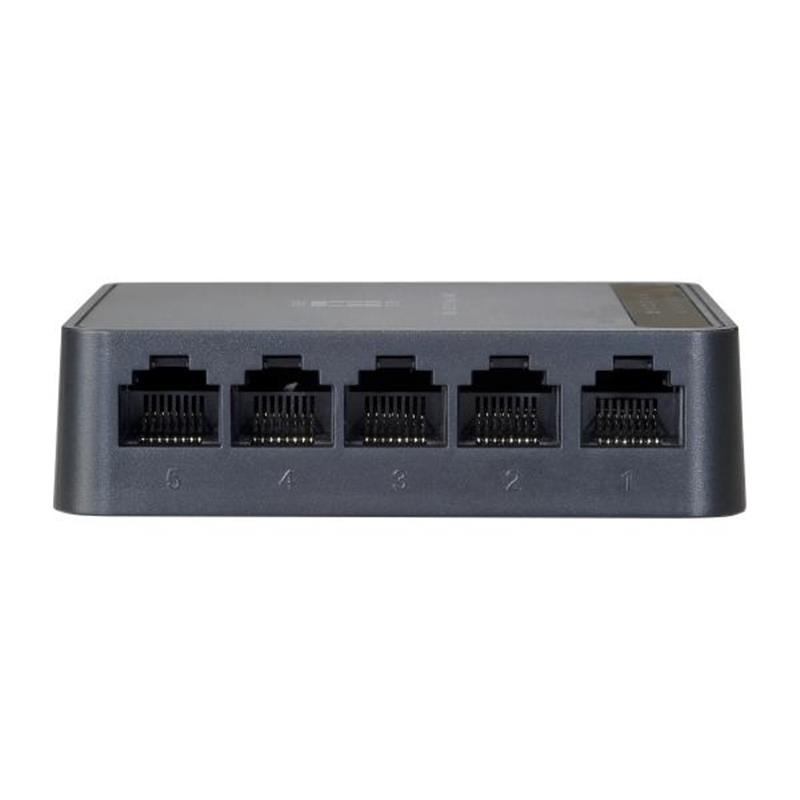 LevelOne GEU-0522 Gigabit Ethernet (10/100/1000) Zwart