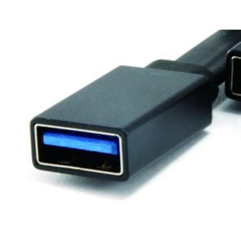 Conceptronic HUBBIES01B interface hub USB 3.2 Gen 2 (3.1 Gen 2) Type-C 5000 Mbit/s Zwart