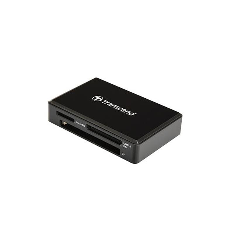 Transcend geheugenkaartlezer Micro-USB Zwart