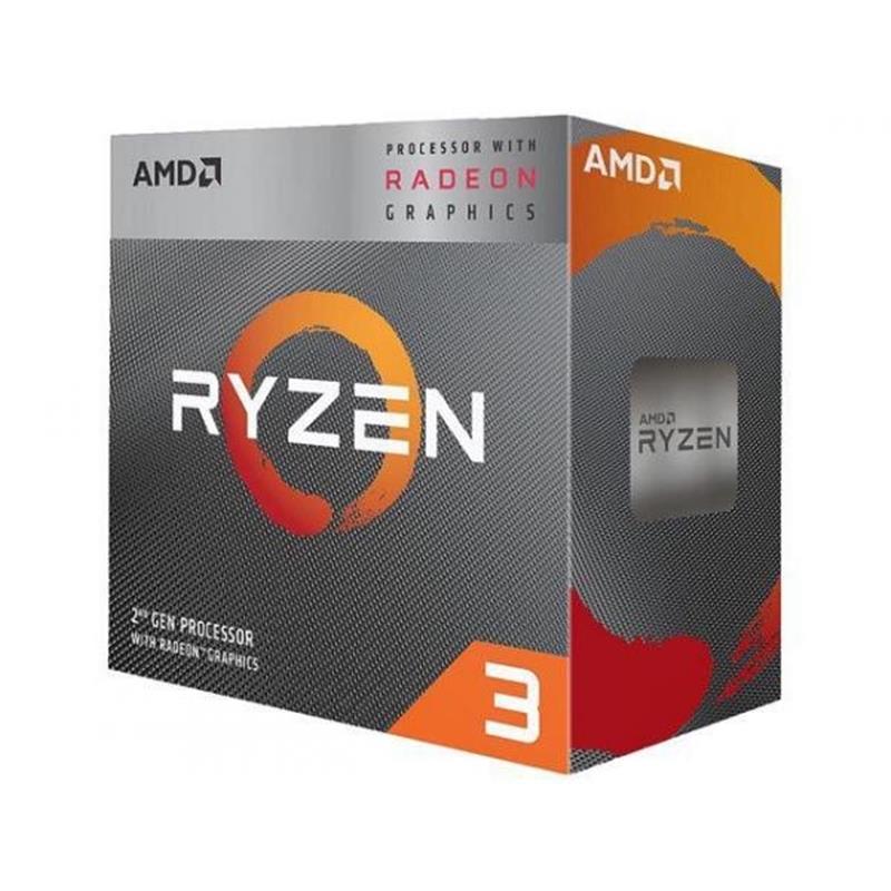 AMD Ryzen 3 3200G 3 6 4 0GHz 4 4 C T Vega8 AM4 Wraith Stealth Koeler 65 Watt