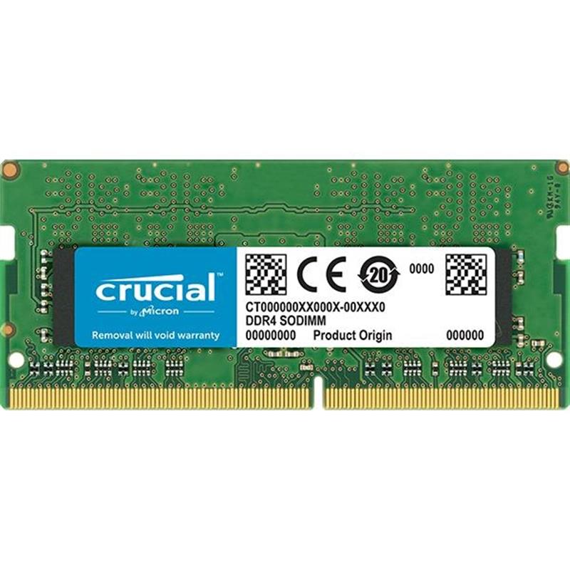 Crucial SO-DIMM 4GB DDR4 2400Mhz CL17 Single Ranked Unbuffered 1 2v