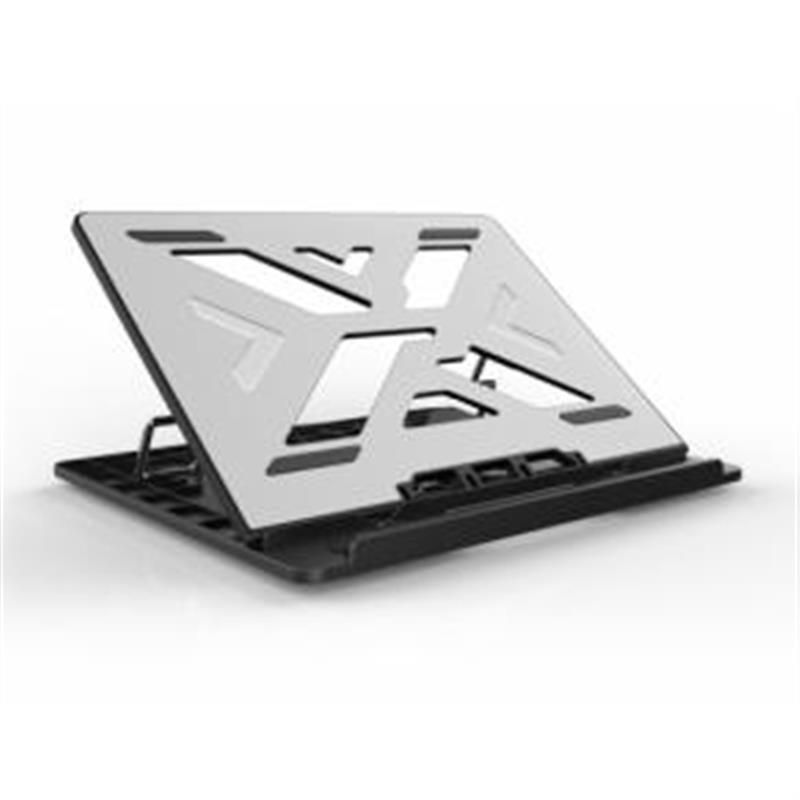 Conceptronic THANA ERGO S, Laptop Cooling Stand 39,6 cm (15.6"") Notebookstandaard Grijs