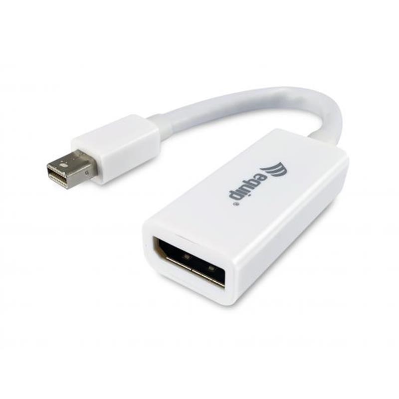 Equip 133440 video kabel adapter 0,15 m Mini DisplayPort DisplayPort Wit