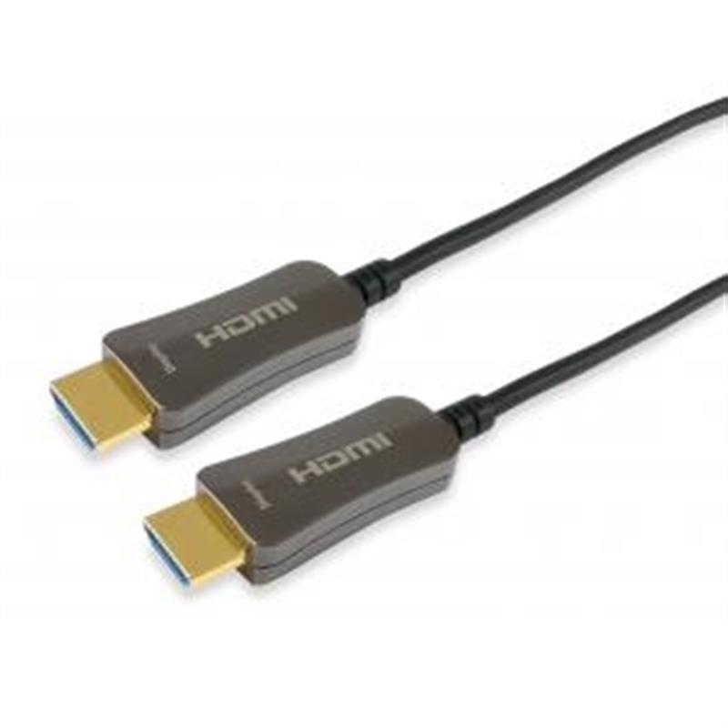 Equip 119433 HDMI kabel 100 m HDMI Type A (Standaard) Zwart