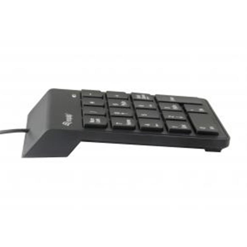 Equip 245205 numeriek toetsenbord USB Universeel Zwart