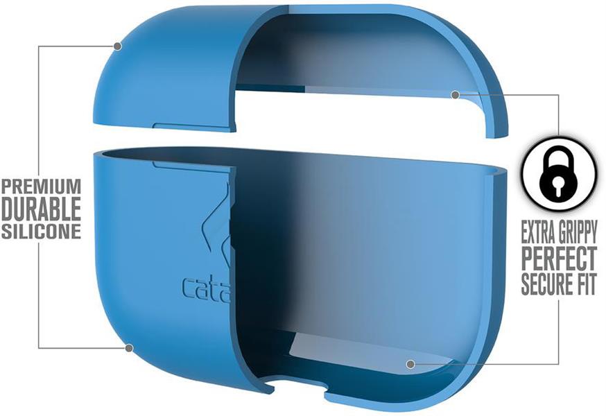 Catalyst Slim Case Apple Airpods Pro Neon Blue