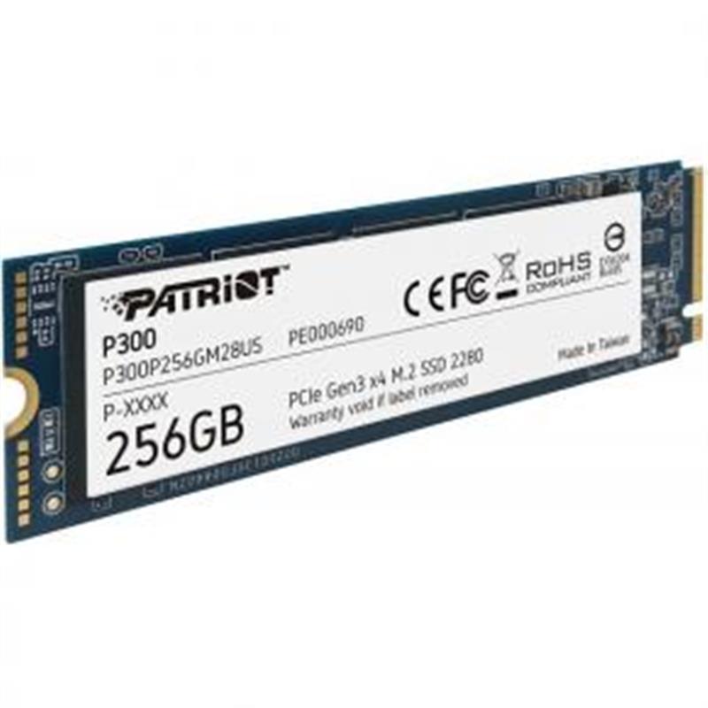 Patriot P300 SSD 128GB M 2 2280 PCIe Gen3x4 1700 1100 MB s 290K IOPS 2W