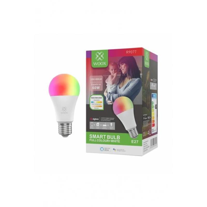 WOOX Zigbee Smart RGB LED Bulb WiFi E27 CCT Amazon Alexa Google Assistant