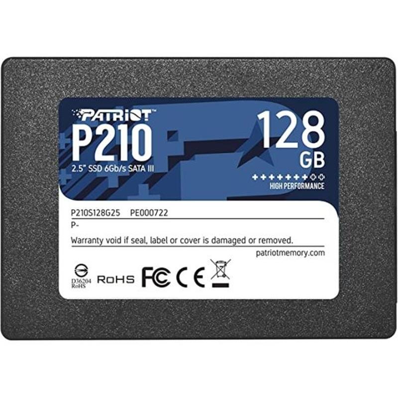 Patriot P210 SSD 128GB 2 5 SATA3 6 Gbps TRIM SMART 450 350 MB s 30K IOPS