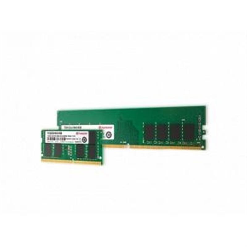 Transcend U-DIMM 16GB DDR4 2666 1Rx8 2Gx8 CL19 1 2V