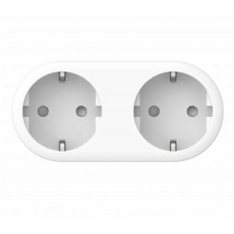 WOOX Dual Smart Plug is een slimme stekker met twee stopcontacten in 1 product