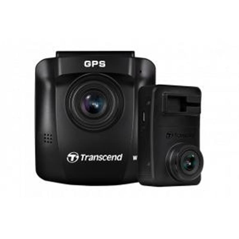 Transcend 32GX2 Dual Camera Dashcam Dual 1080P Sony Sensor GPS