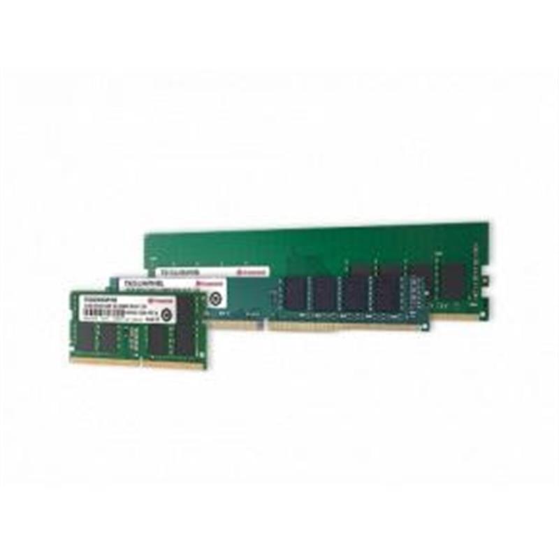Transcend Unbuffered Long-DIMM 8GB DDR4 3200 U-DIMM CL22 1 2V 1Rx16 1Gx16