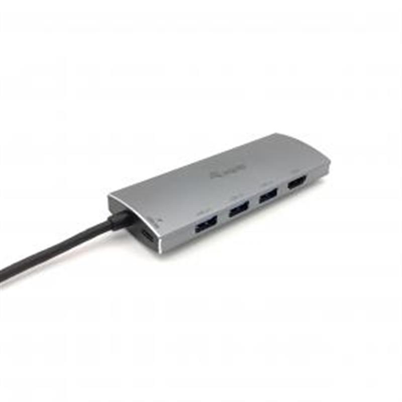 Equip 133482 interface hub USB 3.2 Gen 1 (3.1 Gen 1) Type-C 5000 Mbit/s Zilver