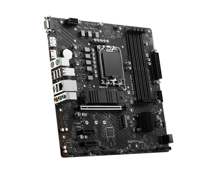 MSI PRO B760M-P DDR4 moederbord LGA 1700 micro ATX