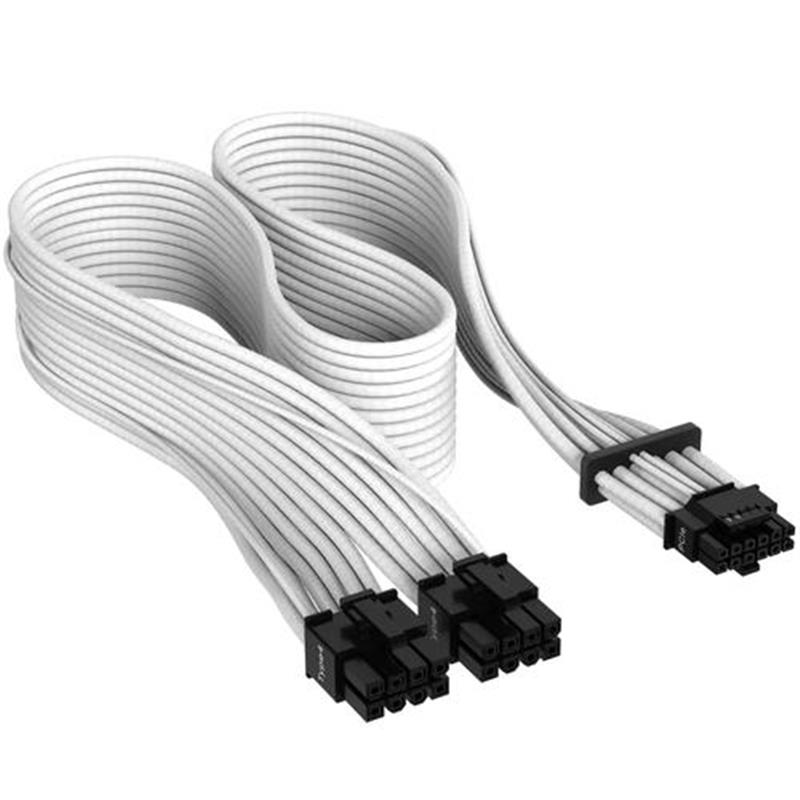 12 4pin PCIe cable Type 4 WHITE