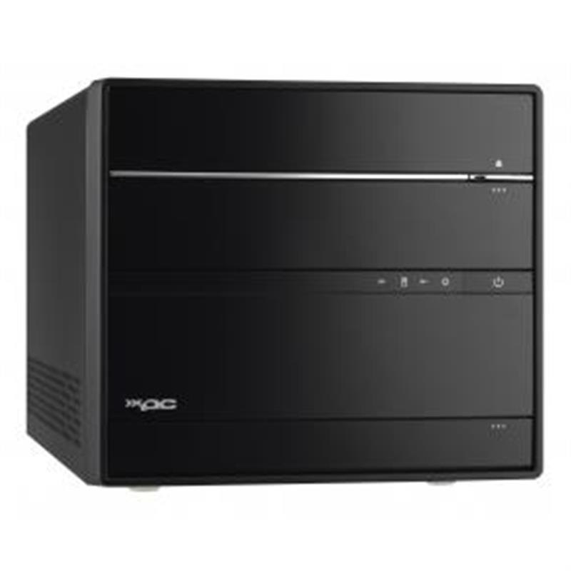 Shuttle XPC cube Barebone SH570R6 Plus - S1200, Intel H570, 1x PCIe X16, 1x PCIe X4, 2x M.2, 2xDP, 1xHDMI, 2x LAN, 1x 5.25"", 2x 3.5"", 500W PSU