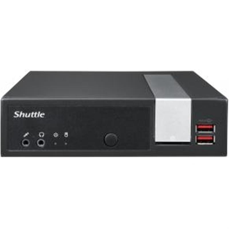 Shuttle XP? slim DL20N 1,35L maat pc Zwart Intel SoC BGA 1090 N4505 2 GHz