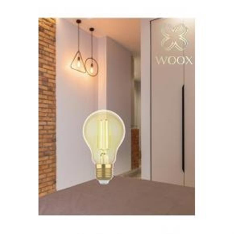 WOOX Smart Filament LED-lamp Wi-Fi E27 4 9W 470 lm 2700K