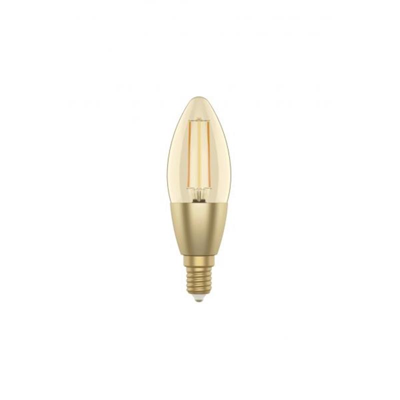 WOOX Smart Candle C37 Filament LED Bulb Wi-FI E14 4 9W 470 lm Warm White 2700K