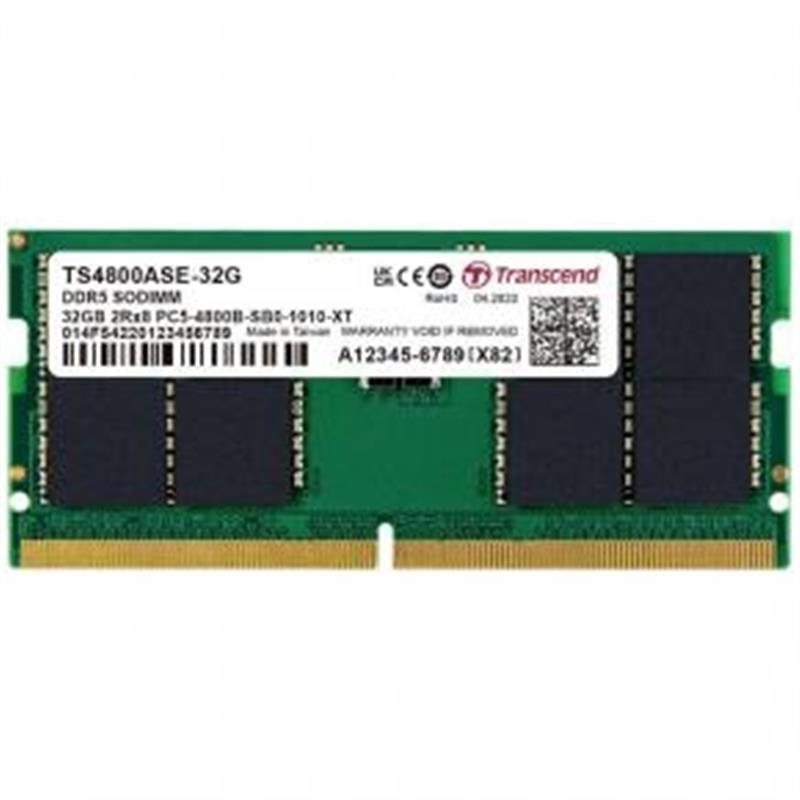 TRANSCEND 32GB DDR5 4800HMz SO-DIMM CL40