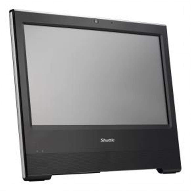 Shuttle X50V8 Intel® Celeron® 39,6 cm (15.6"") 1366 x 768 Pixels Touchscreen All-in-One PC barebone Wi-Fi 5 (802.11ac) Zwart