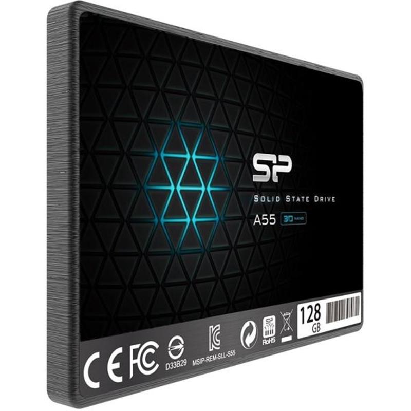 Silicon Power Ace A55 128GB 3D NAND SSD , max R/W 560/530 MB/s