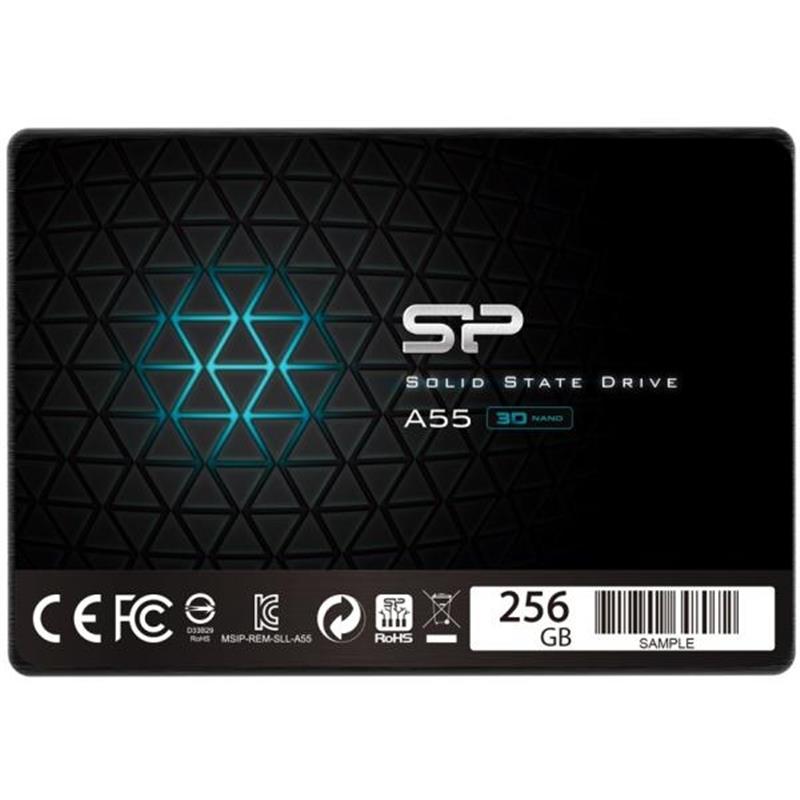 Silicon Power Ace A55 256GB 3D NAND SSD , max R/W 560/530 MB/s