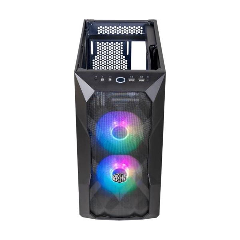 Cooler Master TD300 Mesh mATX Midi-Towe ARGB 3D Mesh Front Removable top Black