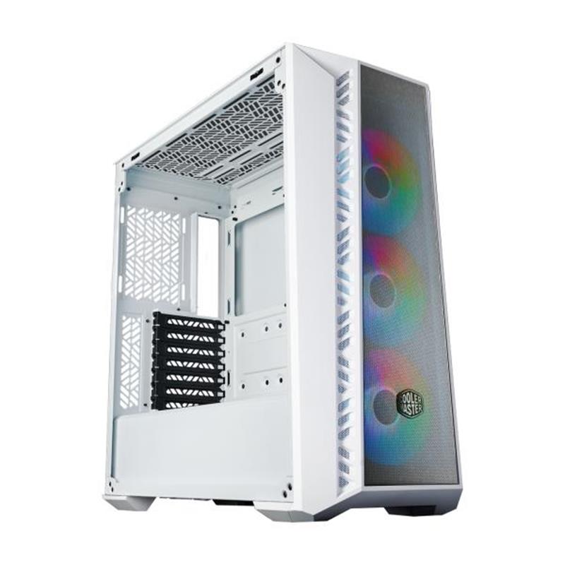 Cooler Master MasterBox 520 Mesh White ATX midi Edge-to-edge transparent window