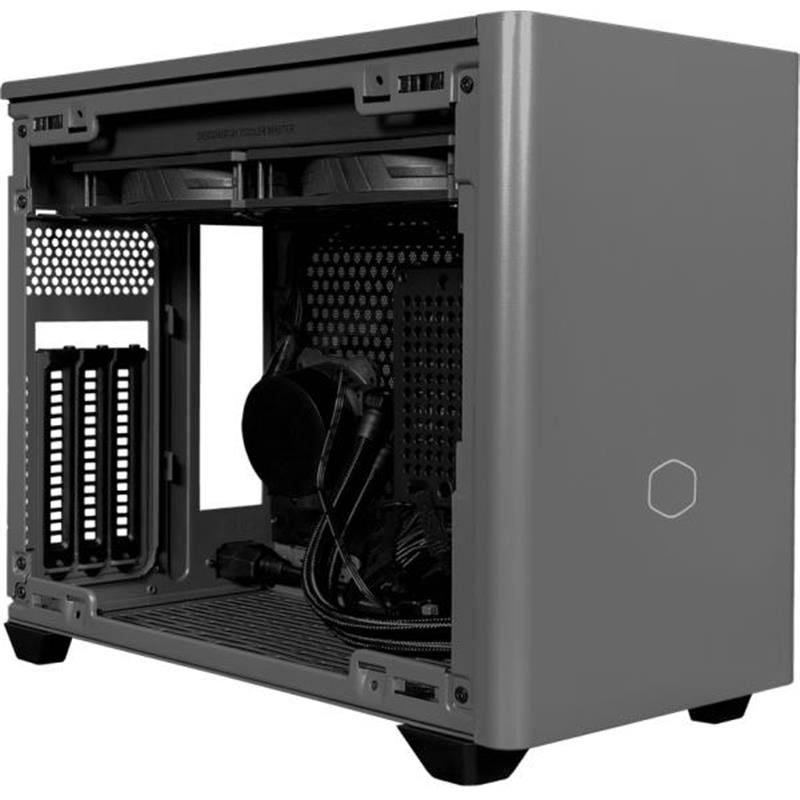 Cooler Master MasterBox NR200P MAX Black Gray Mini-ITX USB 3 2 Gen 1 2x 2 5