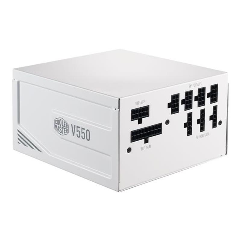 Cooler Master V550 Gold v2 White Edition ATX 550W APFC Modular 135mm 32 Db