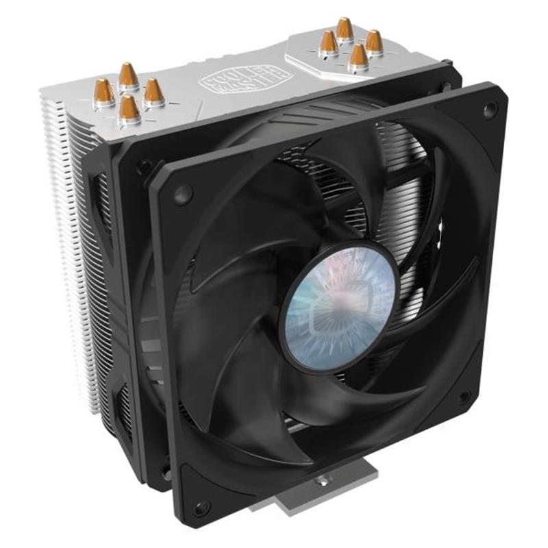 Cooler Master Hyper 212 EVO V2 Processor Koeler 12 cm Zwart Zilver 1 stuk s 