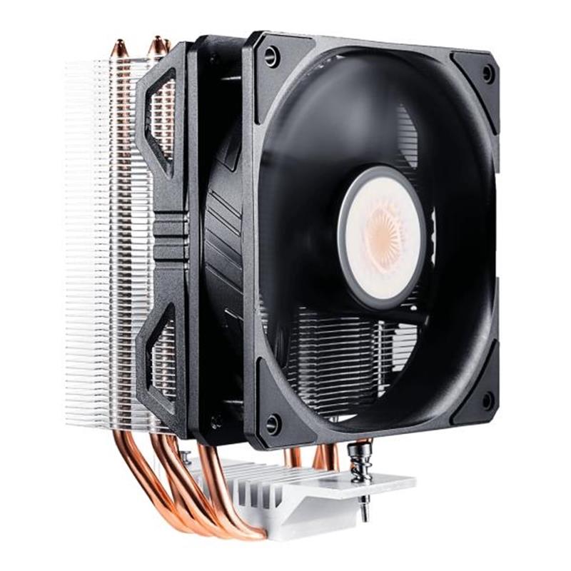 Cooler Master Hyper 212 EVO V2 Processor Koeler 12 cm Zwart Zilver 1 stuk s 