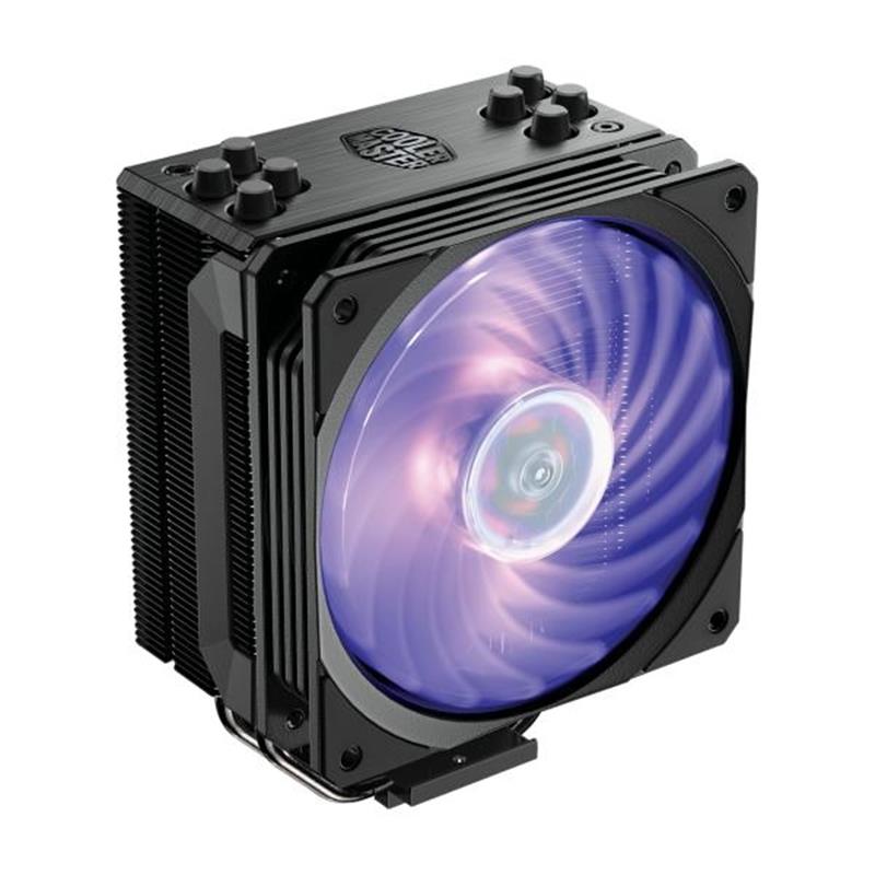 Cooler Master Hyper 212RGB Black edition w LGA1700 120mm 650-2000 RPM 4-heatpipe