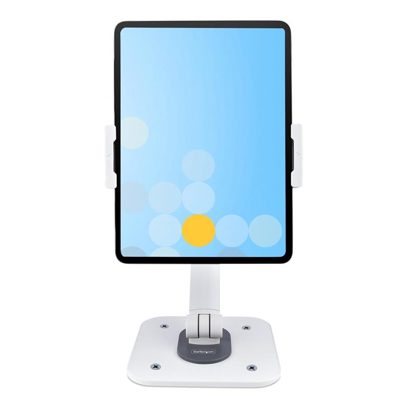 StarTech.com Verstelbare Tablet Houder voor Bureau, Wandmonteerbaar, Draagvermogen 1kg, Ergonomische Tablet Steun, Universele Tablet Standaard, Zwenke