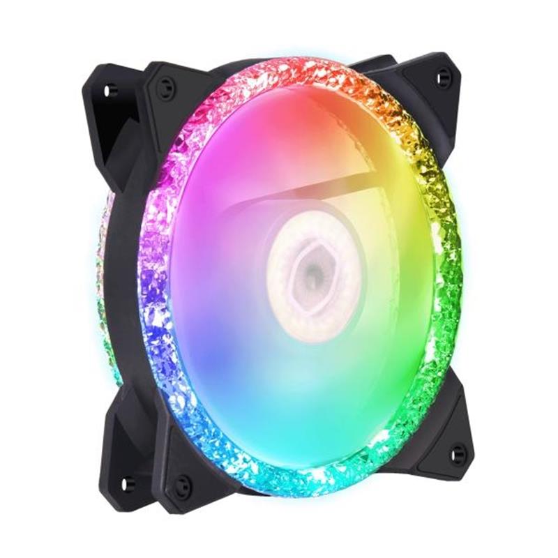 Cooler Master MF120 Prismatic 3-pin ARGB 120mm 650-2000 RPM 8 - 27 dBA