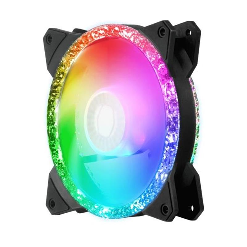 Cooler Master MF120 Prismatic 3-pin ARGB 120mm 650-2000 RPM 8 - 27 dBA